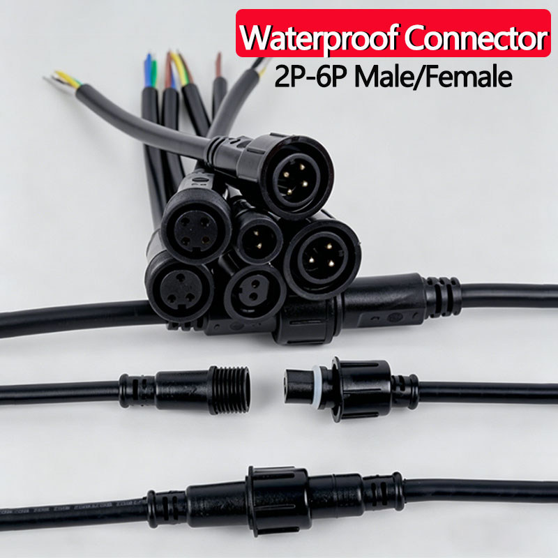 Outdoor Power Hub - Waterproof Wire Connector Set 2/3/4/5/6Pin Plug
