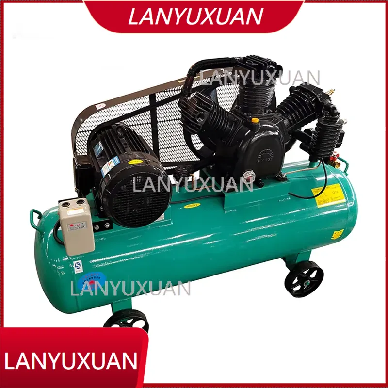 Air Compressor Portable - Two-Cylinder Portable Piston Air Compressor with