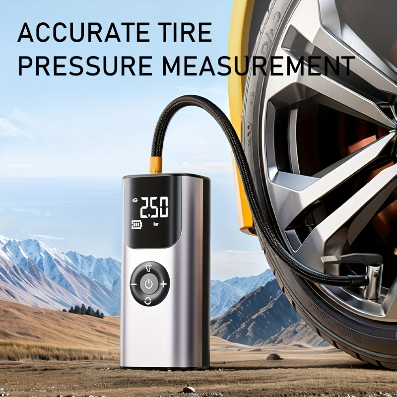 Portable Car Air Pump Tire Inf - Air Compressor Portable 评论和价格