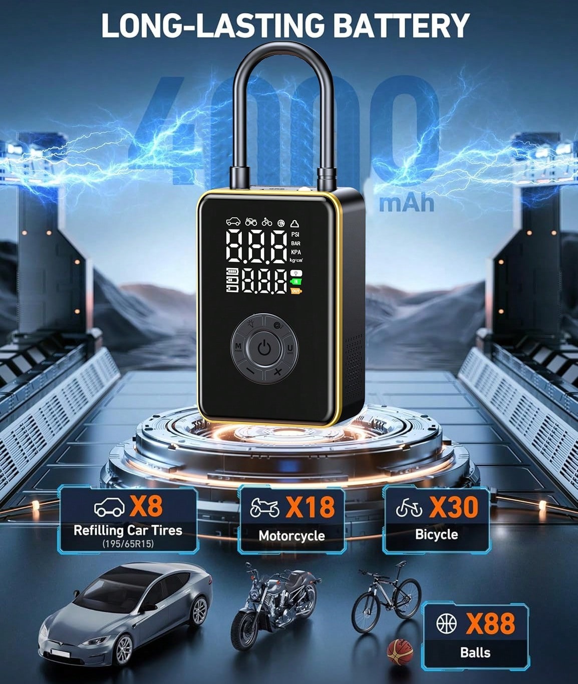 Tire Inflator Portable Air Com - Air Compressor Portable 评论和价格