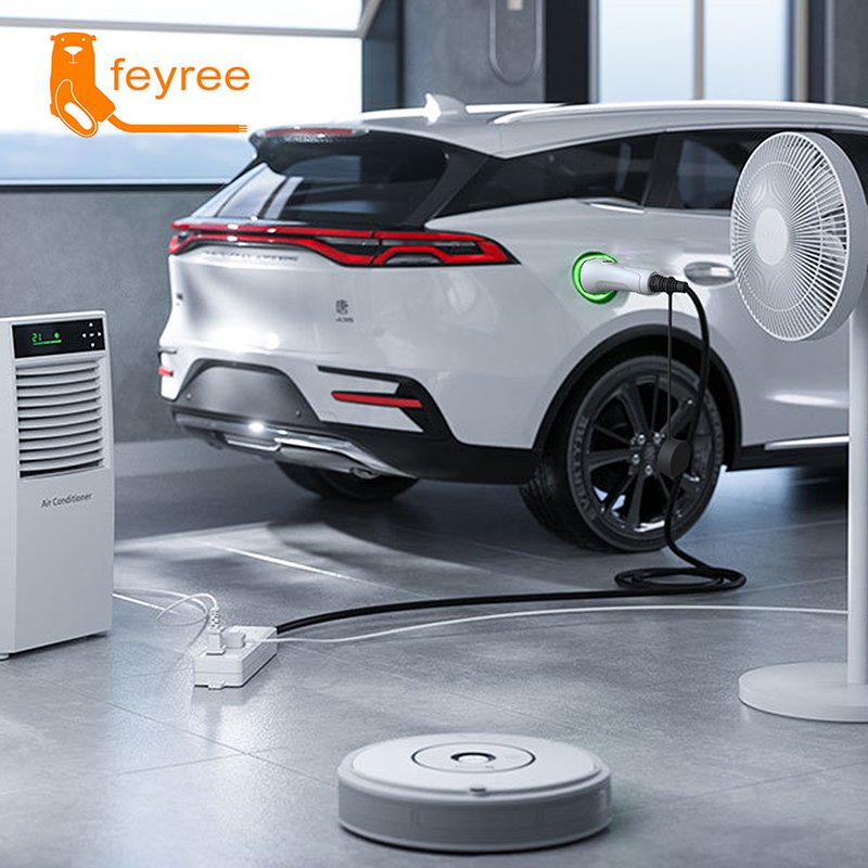 Feyree V2L Cable Electric Car  - Outdoor Power Station 评论和价格