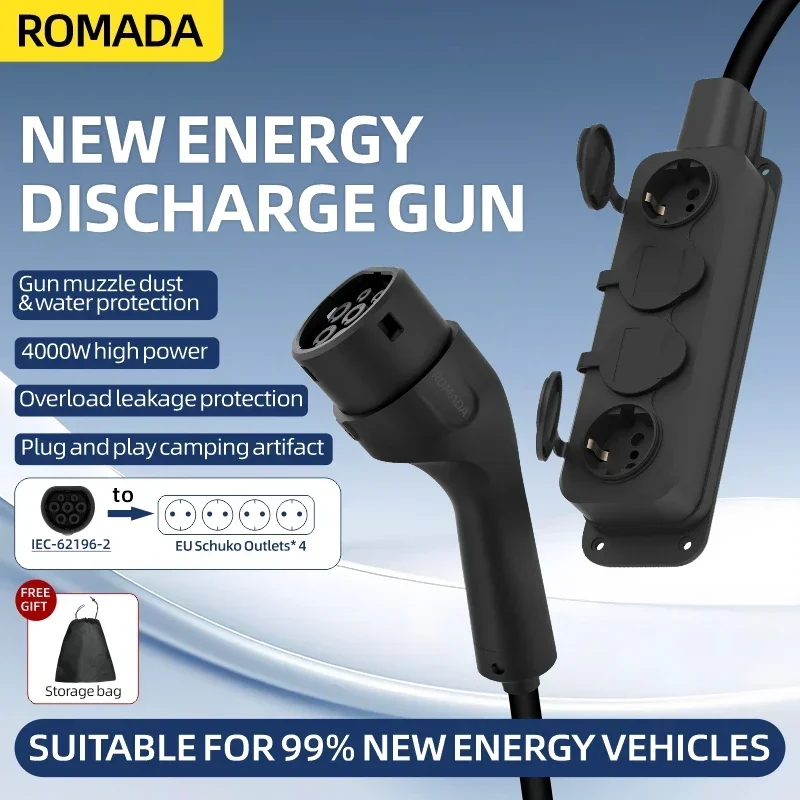 Portable 16A 4KW Electric Car  - Outdoor Power Hub 评论和价格