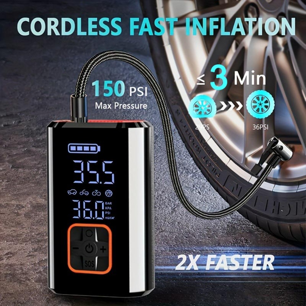 Portable Air Compressor Cordle - Air Compressor Portable 评论和价格