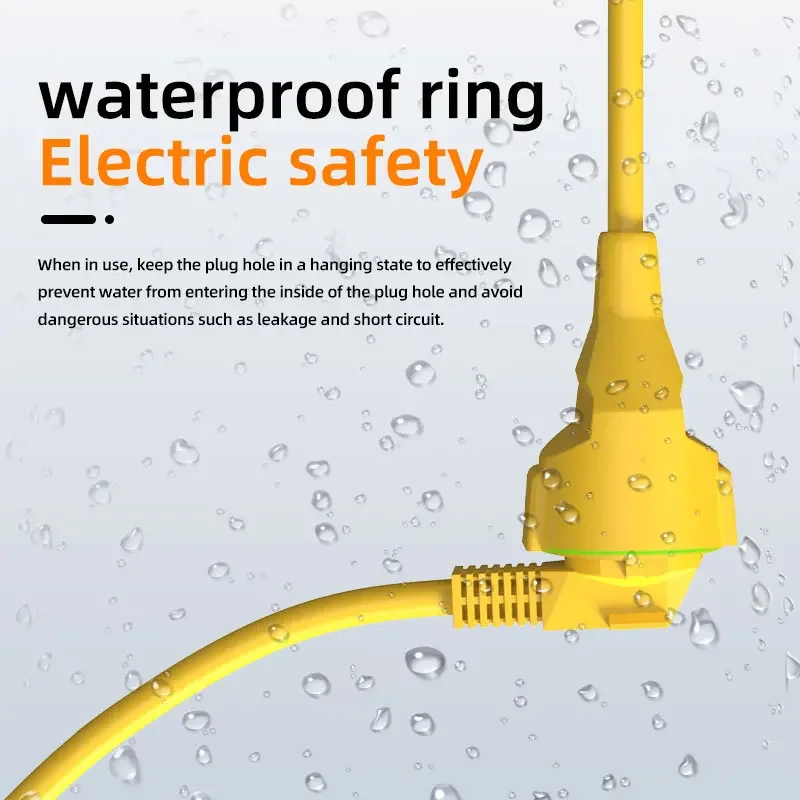 16A EU Schuko Power Strip 4KW  - Outdoor Power Outlet Waterproof 评论和价格