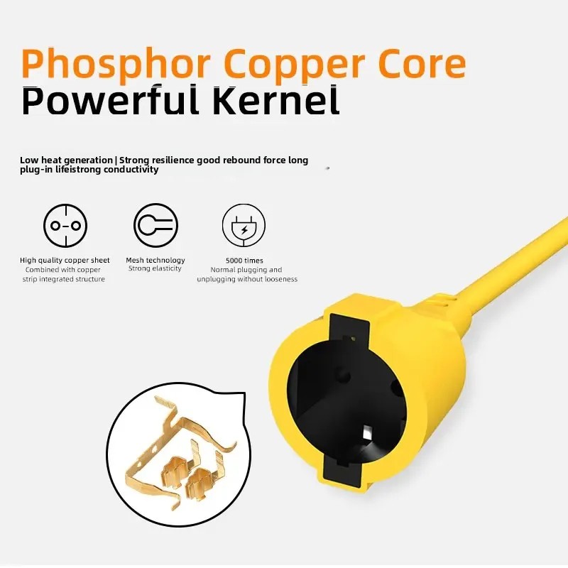 16A EU Schuko Power Strip 4KW  - Outdoor Power Outlet Waterproof 评论和价格