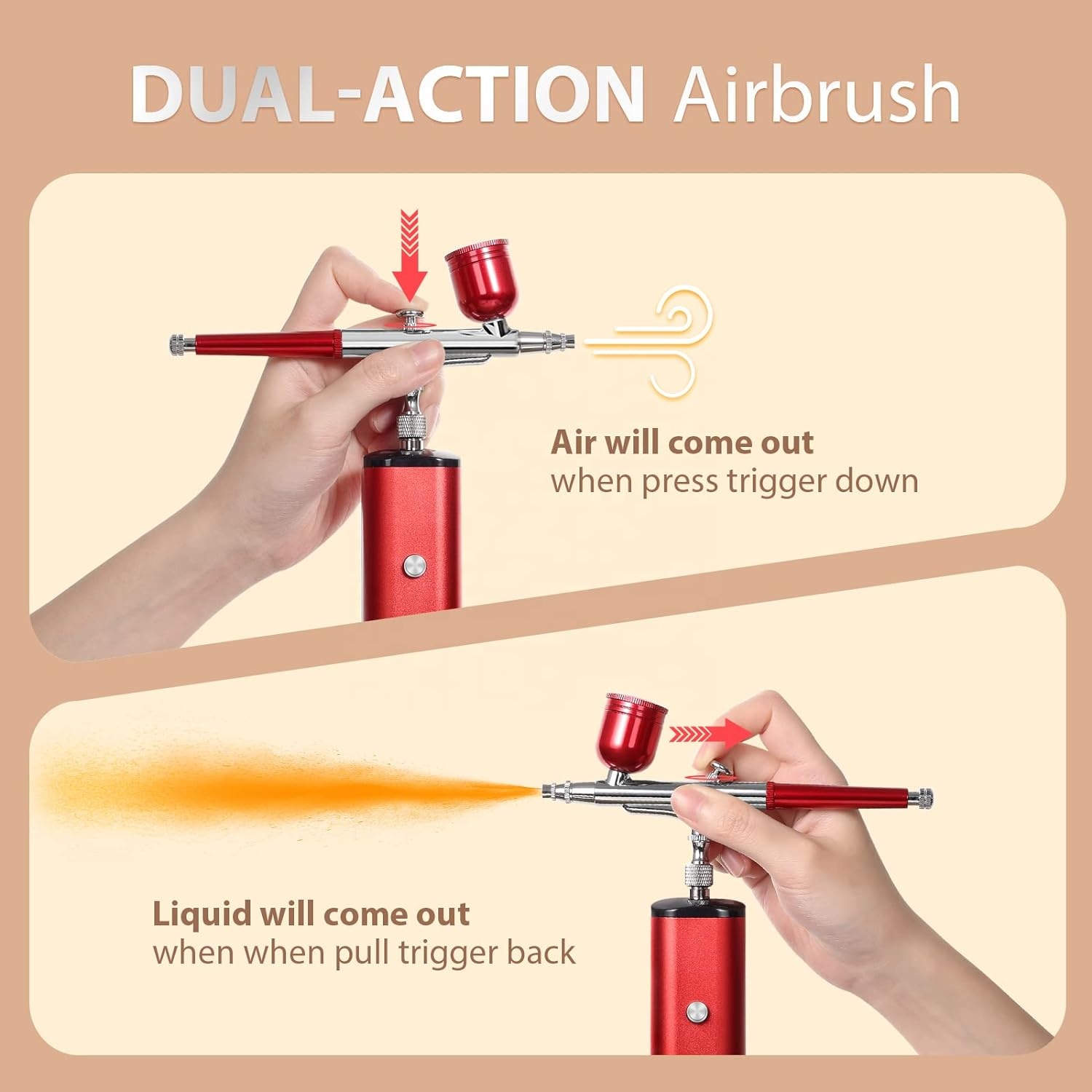 Airbrush Kit with Compressor,  - Air Compressor Portable 评论和价格
