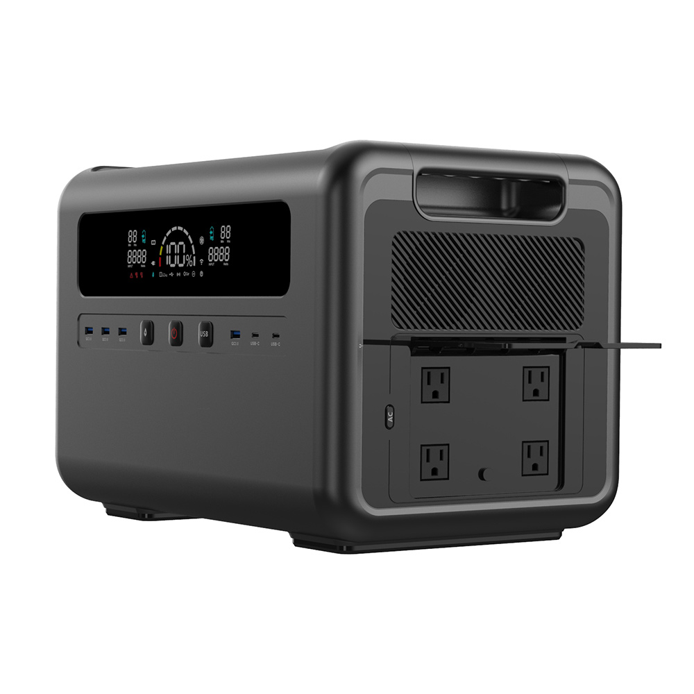 2400W Solar Power Generator, L - Outdoor Power Station 评论和价格