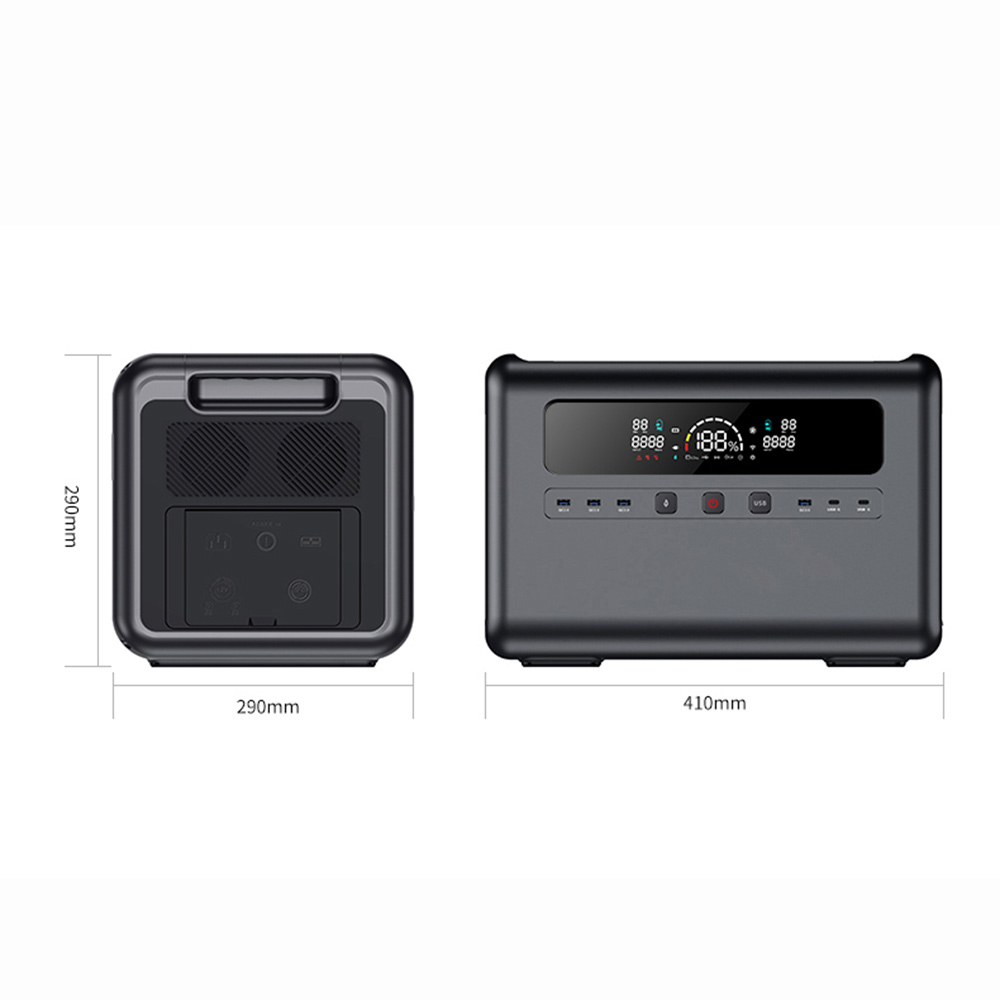 2400W Solar Power Generator, L - Outdoor Power Station 评论和价格