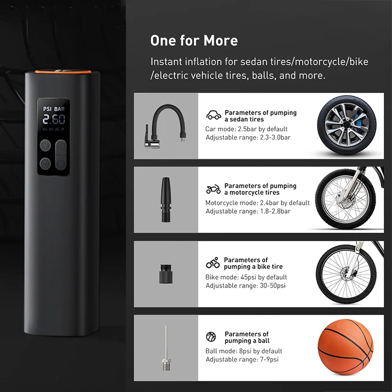 Mini Portable ABS Plastic Wire - Air Compressor Portable 评论和价格