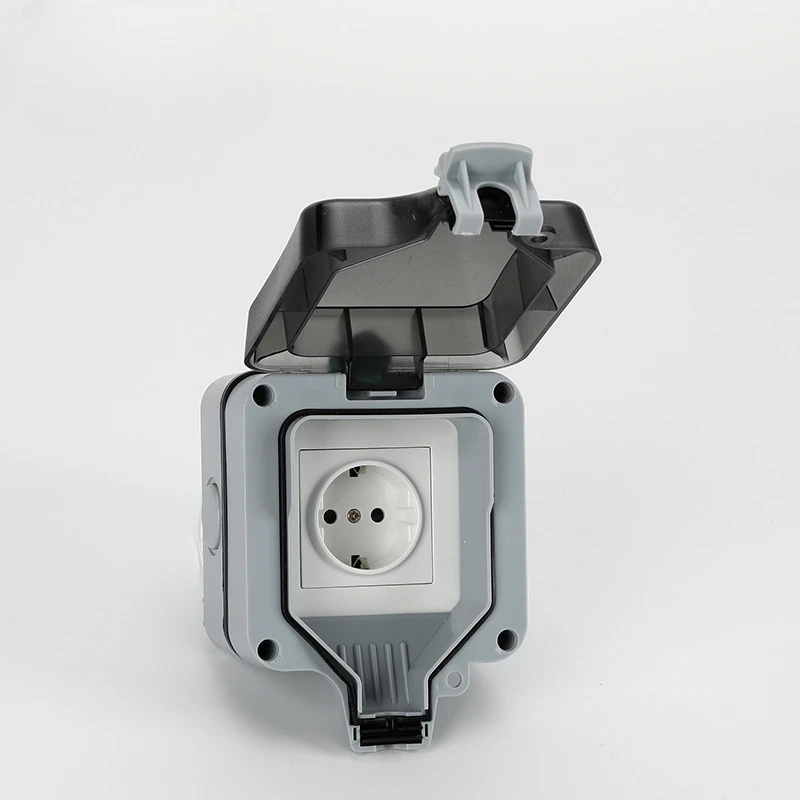 EU KR Outdoor Wall Waterproof  - Outdoor Power Outlet Waterproof 评论和价格