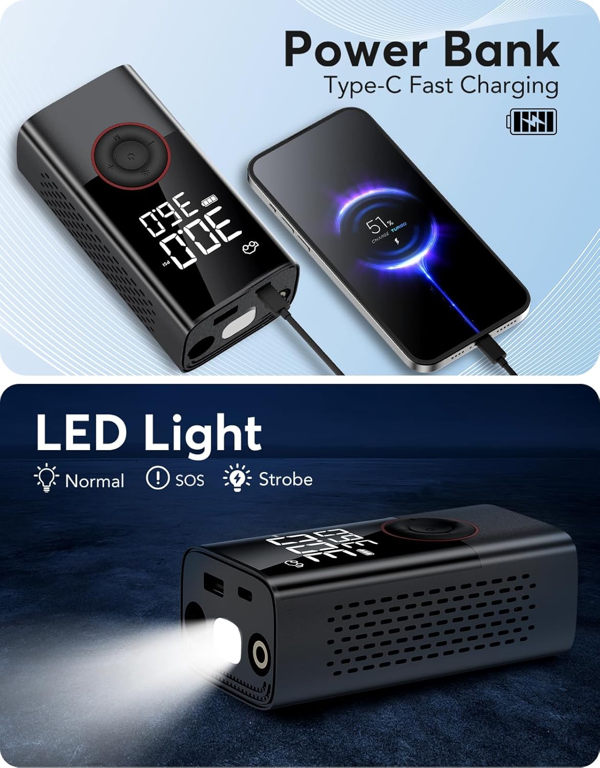 Portable Wireless Air Compress - Air Compressor Portable 评论和价格