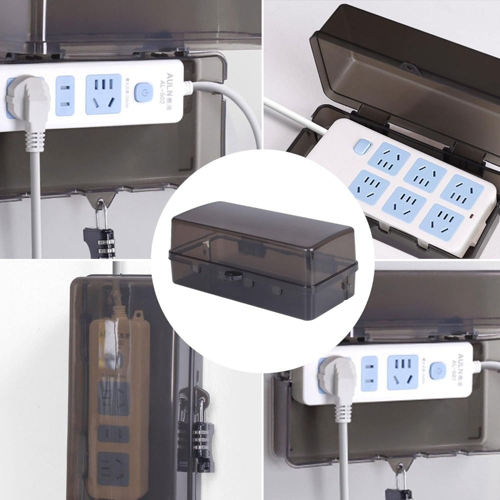 Portable Plastic Plug Box Anti - Outdoor Power Outlet Waterproof 评论和价格