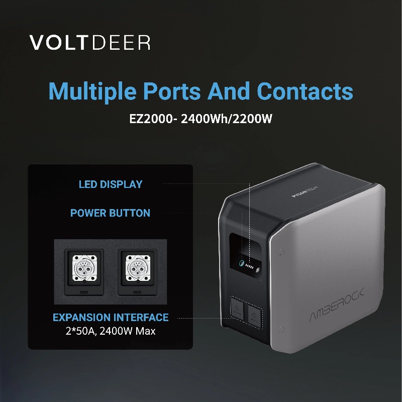 Voltdeer Emergency Power Porta - Outdoor Power Station 评论和价格