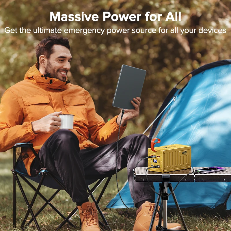 QOOVI 60000mAh Power Bank 22.5 - Outdoor Power Hub 评论和价格